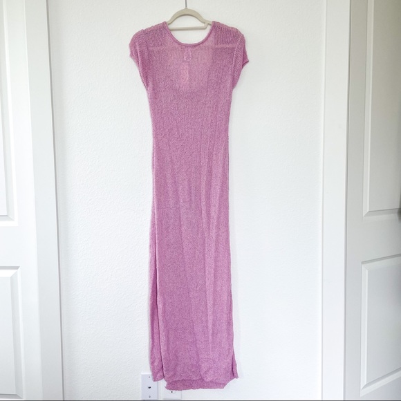 Anthropologie L Space Lilac Cover-Up Maxi Dress - Picture 5 of 7